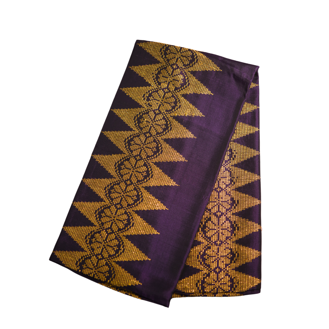 Full Design Inaul (Violet and Gold) from Sultan Kudarat