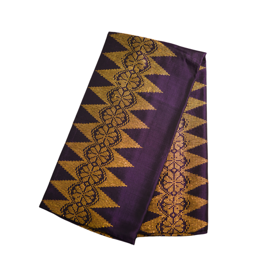 Full Design Inaul (Violet and Gold) from Sultan Kudarat