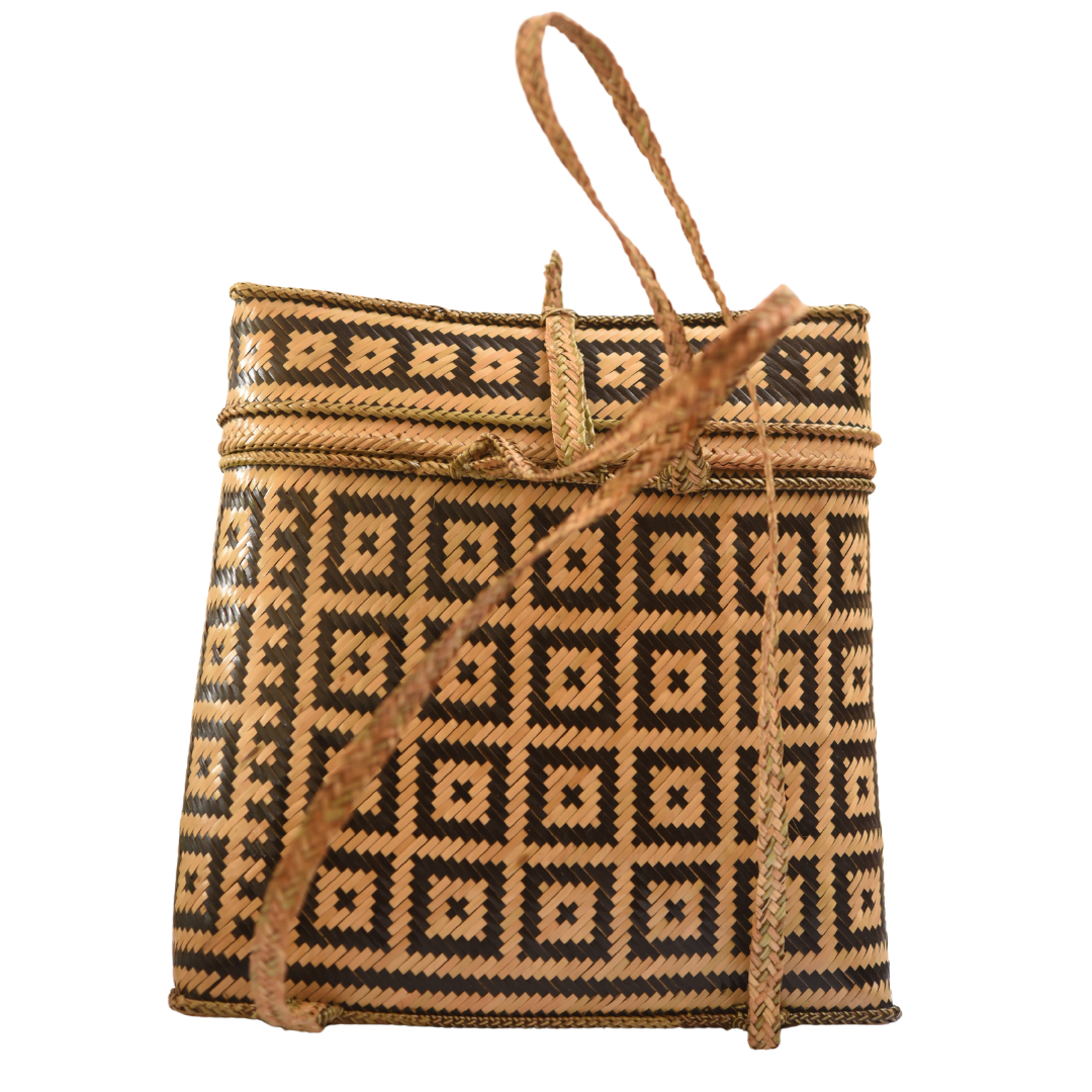 Backpack (Small Drumata Black Design) from South Upi