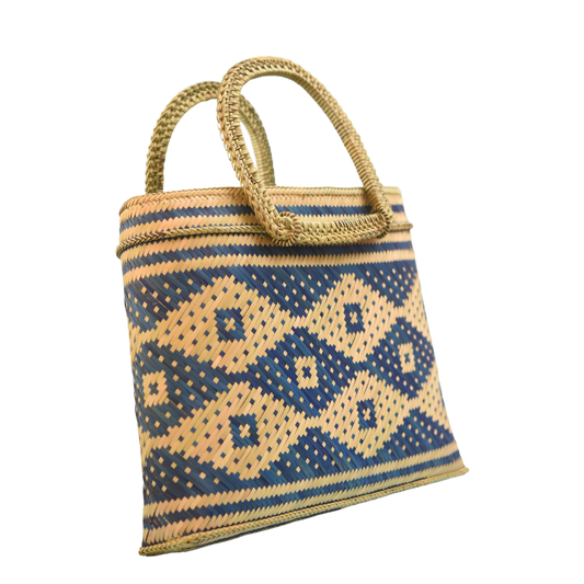 Handbag (Bukag Timon Blue Design) from South Upi