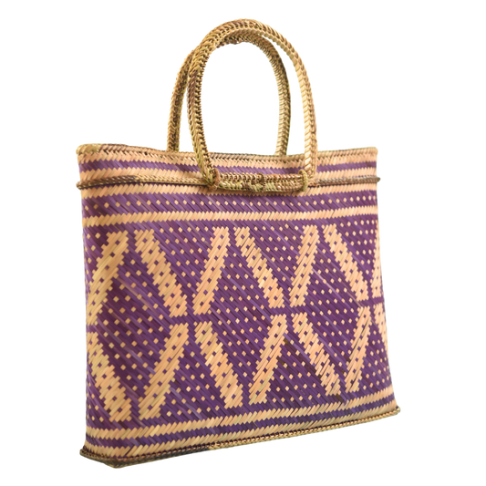 Handbag (Ukoh Barah Violet Design) from South Upi