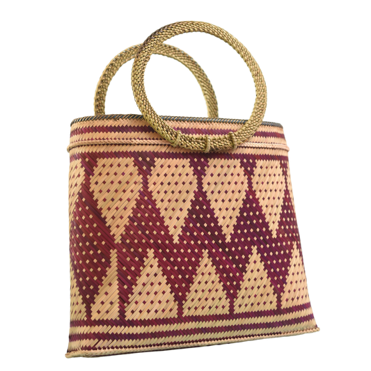 Handbag (Senrias Magenta Design) from South Upi