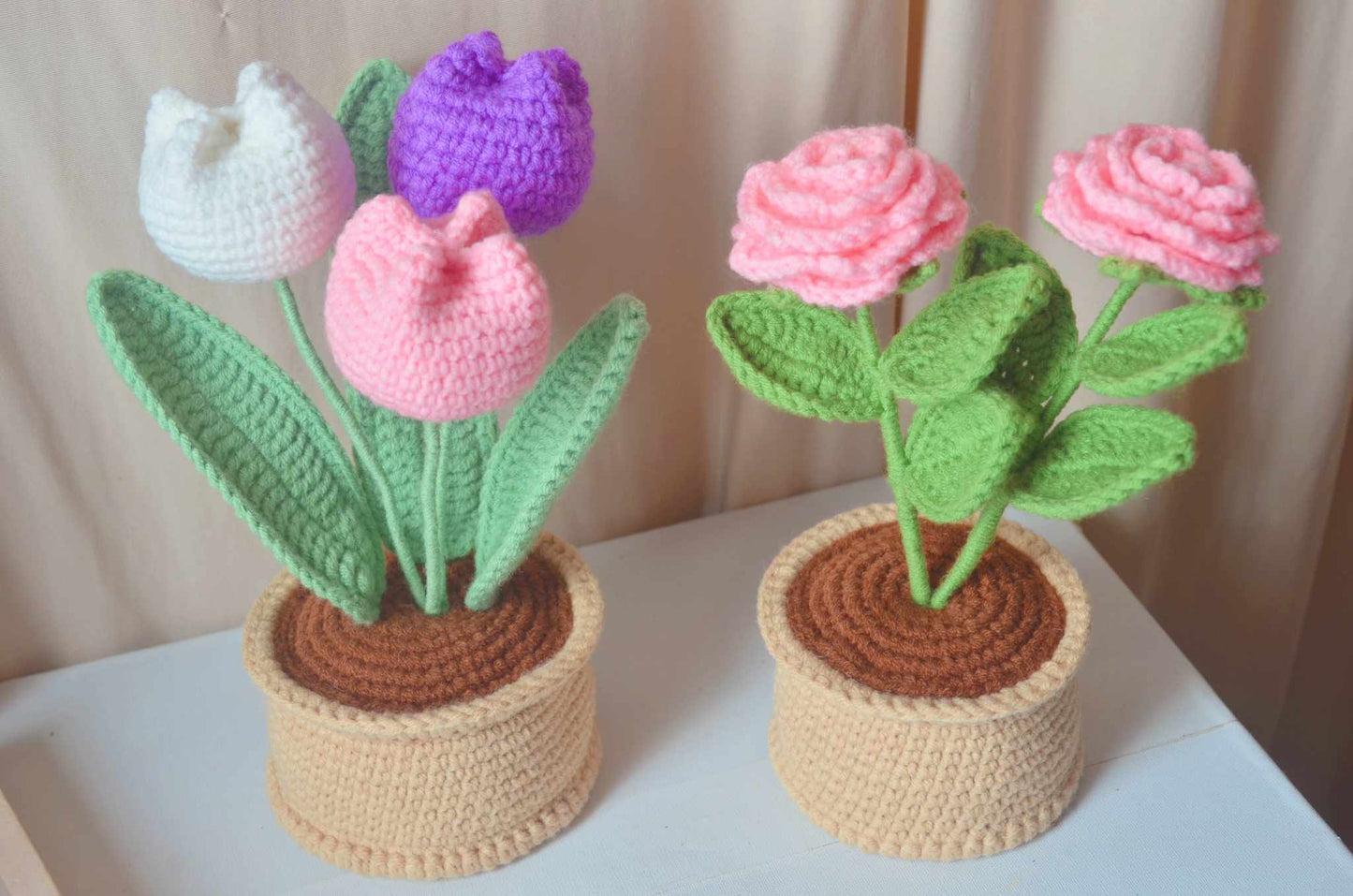 Rose Pot Crochet from Cotabato City