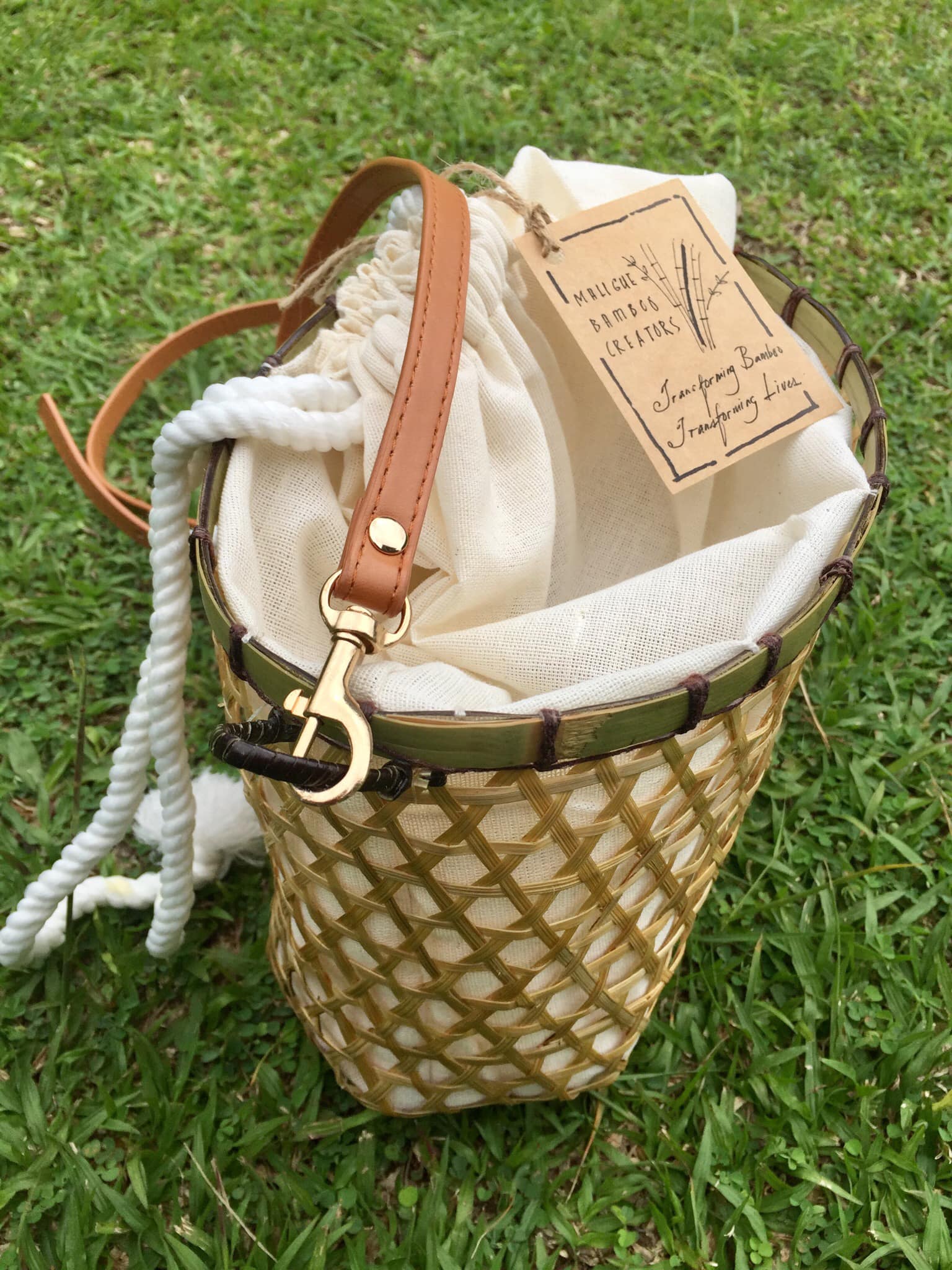 1950s Bamboo Woven Straw Flower Basket Purse Novelty Handbag Tiki Style -  Etsy
