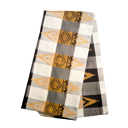 Pilupan Inaul (White, Black, and Gold) from Sultan Kudarat