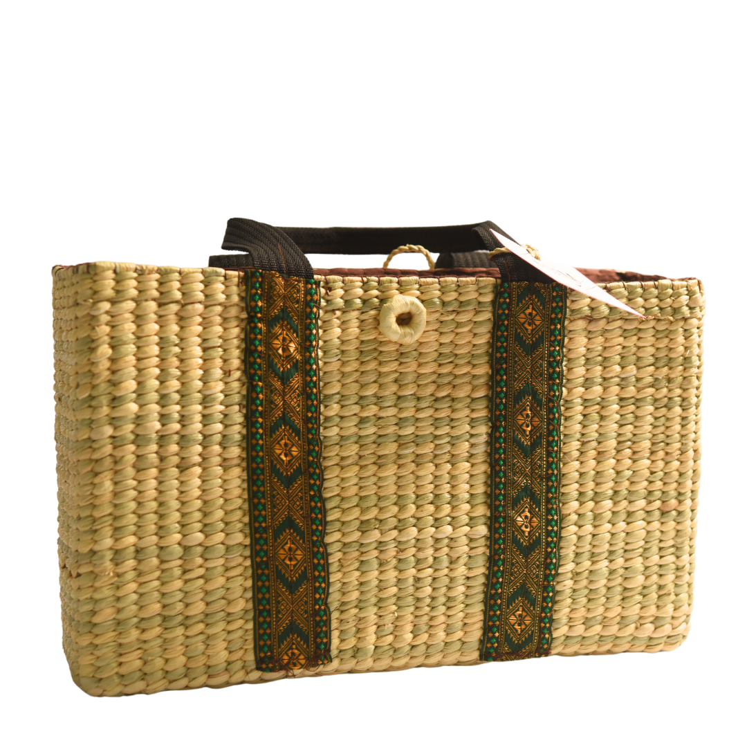 Balabak Handbag with Lace from Cotabato City