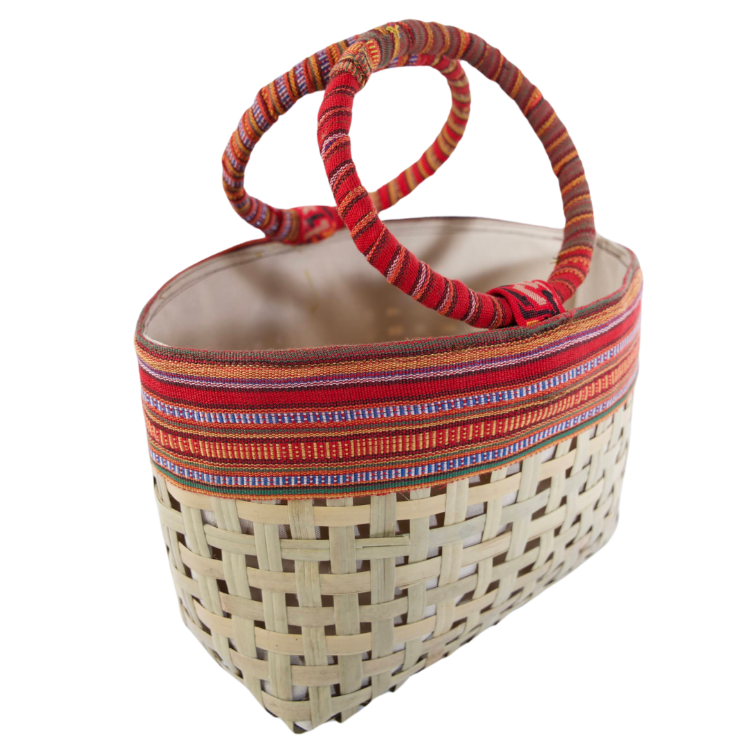 Bamboo Bag Basket from Isabela City