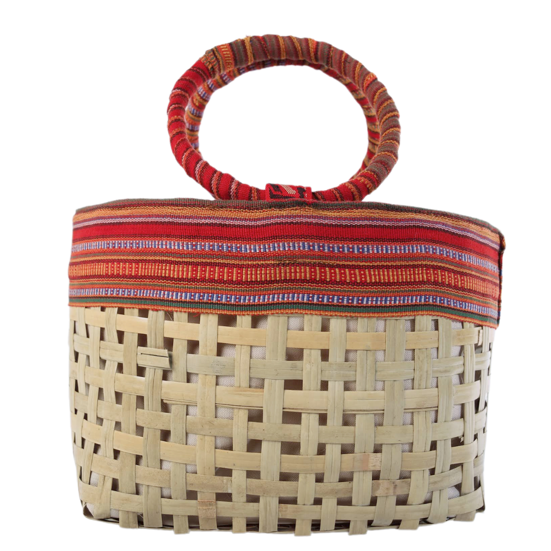 Bamboo Bag Basket from Isabela City